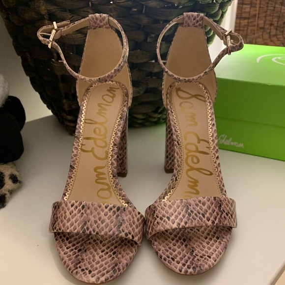 Sam Edelman single strap heel 💕 - Picture 1 of 5